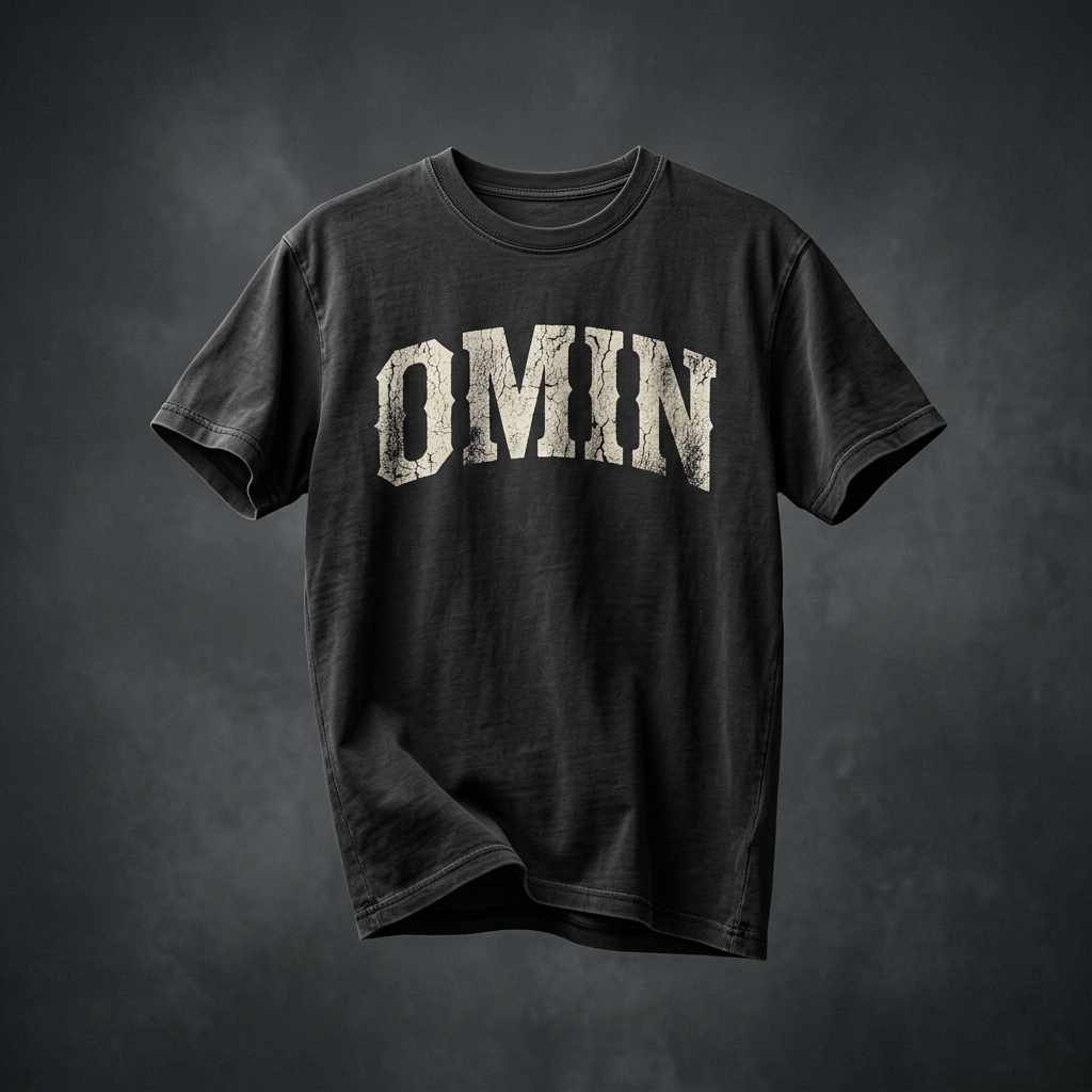Vintage Washed Black Tee